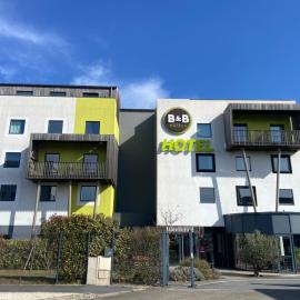 Viesnīca B&B HOTEL Bordeaux Est 3 étoiles pilsētā Tresses