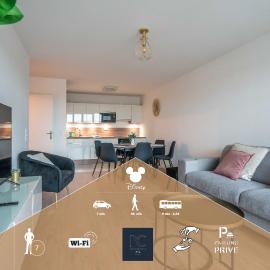 *Disneyland-Paris* 7pers, Wifi, Netflix, Parking