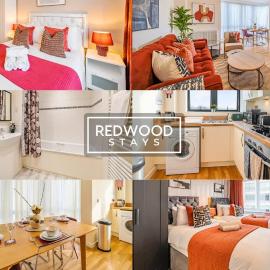 Basingstoke में, होटल Premium Serviced Apartment in Basingstoke Town Centre By Redwood Stays