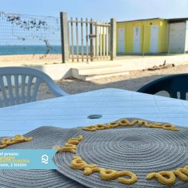RS316 - Marcelli, bilocale in residence fronte mare pt, מלון במרצ'לי