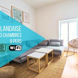 Le Cosy & Reposant, 3 étoiles, 6p, 7 min Océan & Plage,