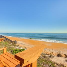 Oceanfront Oasis in Flagler Beach w/ Views!
