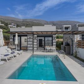 Villa Oneiro, with sea and countryside view, Hotel in Marioú
