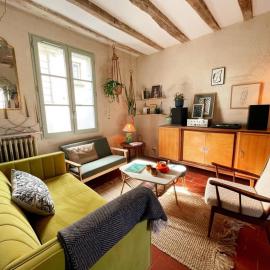 Gîte XIXè de charme à Candes-St-Martin avec jardin clos - FR-1-381-612
