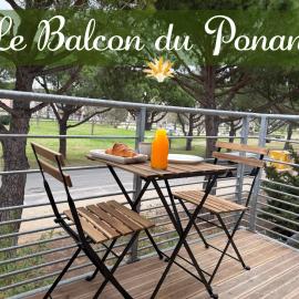 Le Balcon du Ponant 2 bedrooms with terrace park view
