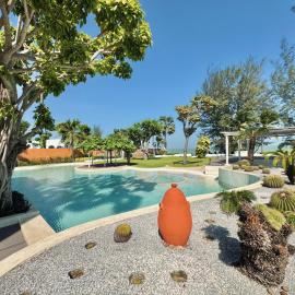Las Tortugas beach front condo