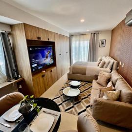 Loft de Lujo en Torre Punta Mayor frente a Plaza Mayor en León Gto, hotel em Miravalle