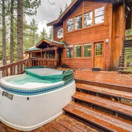 Deck w/ New Hot Tub (Old Pic): Large TD Home