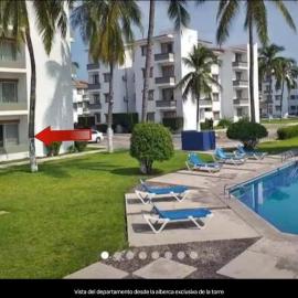 Padrisimo Departamento p6 personas en planta baja, hotel a Manzanillo