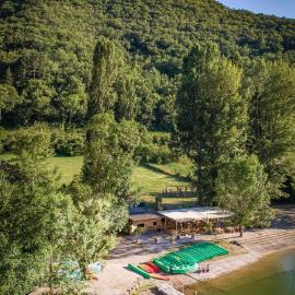 Camping de la Base Nautique, hotel in Saint-Rome-de-Tarn