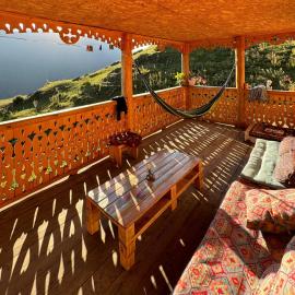 Guesthouse hegho სასტუმრო ჰეღო, hotell i Omalo