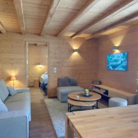 Orion - chalet-style new apartment, hotel in Le Monêtier-les-Bains