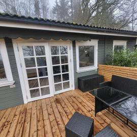 Ferienhaus am Waldrand auf der "Gübyer Alm"