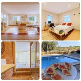 Sunny villa near Alicante, own pool & playground!, hótel í Elche