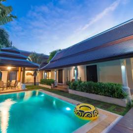 Villa Bang Kao 3Br Private Pool & Walk to Beach