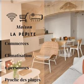 103 - La Pépite - 2 Chambres, Climatisation, Wifi, 6 pers