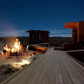 Secluded Glamping Eco-Pod Rental in the Mojave Desert near Ridgecrest, California