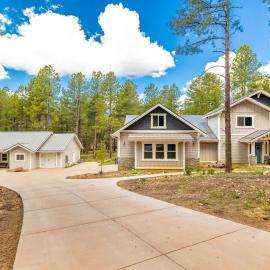 Large Flagstaff Home with Guest House