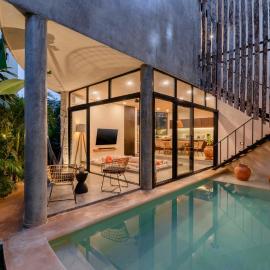 Bohemian Bliss Villa with Private Pool & Concierge 1A, hotel u gradu Tulum