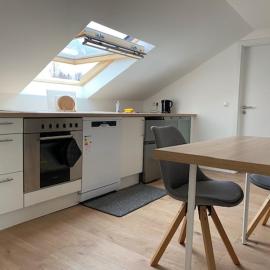 Luftige Dachwohnung mit besonderem Charme