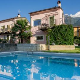 VILLA GINEVRA COLICO - Swimming Pool WITH LAKE COMO VIEW