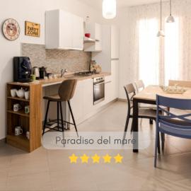 Capaci Paradiso del mare, appartamento con 2 camere da letto, balcone, vicino a mare, metro e aeroporto Palermo