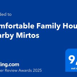 Comfortable Family House nearby Mirtos