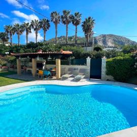 Sounio में, होटल Blue Paradise Seaview villa with private pool