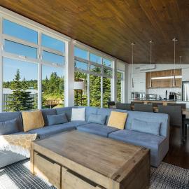 Les Chalets du Massif de Charlevoix, hotel v destinácii Petite-Rivière-Saint-Francois