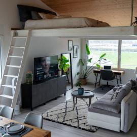 StudioLoftMountains, hótel í Collombey