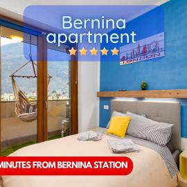 1min from Bernina Express - Mountain View - AC - WiFi, hotel in Tirano