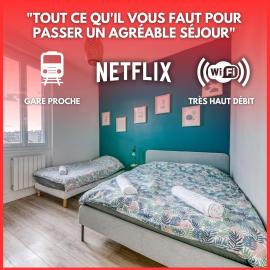 T3 L'Étoile NEUF Cosy & Lumineux - Gare Parilly, hotel in Vénissieux
