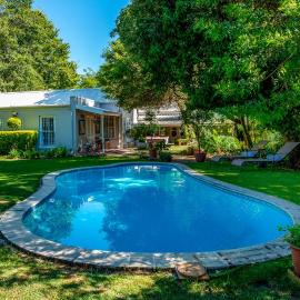 Beautiful country house set in lush garden