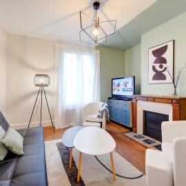 Maison familiale bords de Loire avec jardin et 3 Chambres