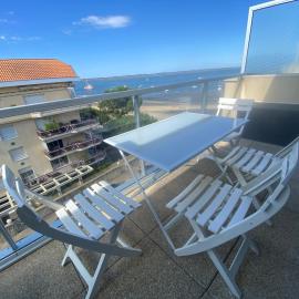 Viesnīca Studio Cabine Bord de Mer avec WiFi et Parking - FR-1-374-234 Arkašonā
