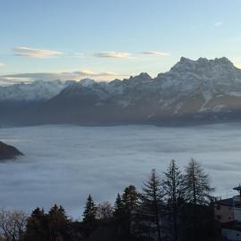 Appartement de Famille à Leysin, Charme & Vue، فندق في ليسين
