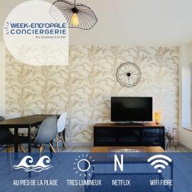 Appartement Sunrise au pied de la plage, hotel i Merlimont