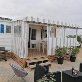 Mobil home climatisé ETANG DE BESSE, hotel in La Parée Preneau
