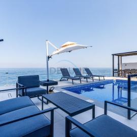 Overlooking Pool, Mountain and Sea 6BR Villa with Two Assistant Room, Heated Pool, BBQ Area, Al Dana Island, Fujairah by Deluxe Holiday Homes