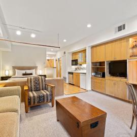 올림픽 밸리에 위치한 호텔 Palisades Tahoe Lodge Rentals Studio #113