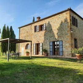Villa Oliveta, view of Montepulciano