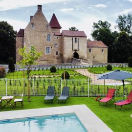 Chambres au Château de la Mothe de Vicq - Allier, à proximité de Vichy