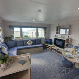 BRIGHT MODERN STYLE CARAVAN WITH VIEWS on HAVEN LITTLESEA WEYMOUTH