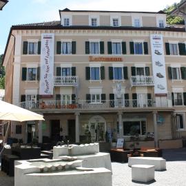 Bad Ragaz में, होटल Neptun 5 - Zimmer mit Kochgelegenheit im Zentrum