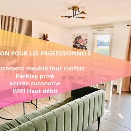 BtoBed - Location Professionnelle - Appartement 4 personnes Parking Gratuit - Proche Parc des Expositions et Aéroport CDG