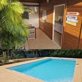 F2 ZEN & GREEN - PISCINE et CONFORT, Hotel in Baie-Mahault
