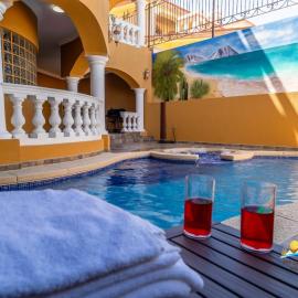 Luxury 3-Story Ocean View Villa in San Felipe with Private Pool – Casa Mostaza
