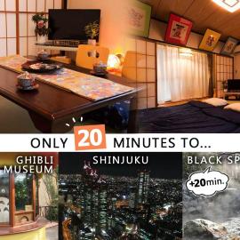2 Double bed and 1 Sofa bed Fullsize bathroom Shinjuku 20 minutes Quiet cozy room Walmart DonDonDonk Station 7 minutes Free parking at Tanashi Station, khách sạn ở Nishitokyo