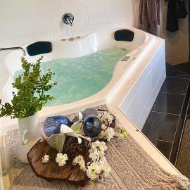 Couple's Spa Retreat Resort Villa with complimentary champagne upon arrival