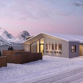 Storm Hotel Senja, hotel di Senja